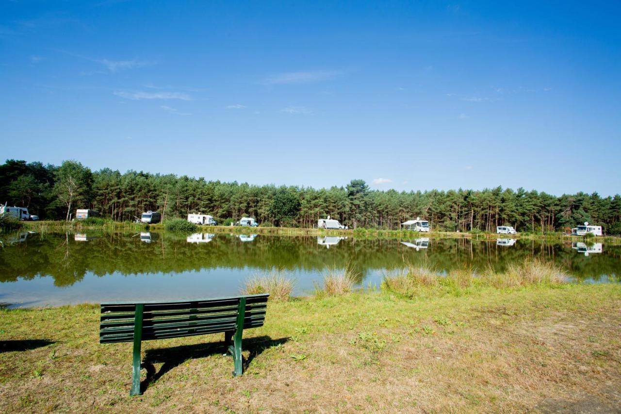 Naturcamping Lueneburger Heide - Chalets & Tiny Haeuser Soltau Dış mekan fotoğraf