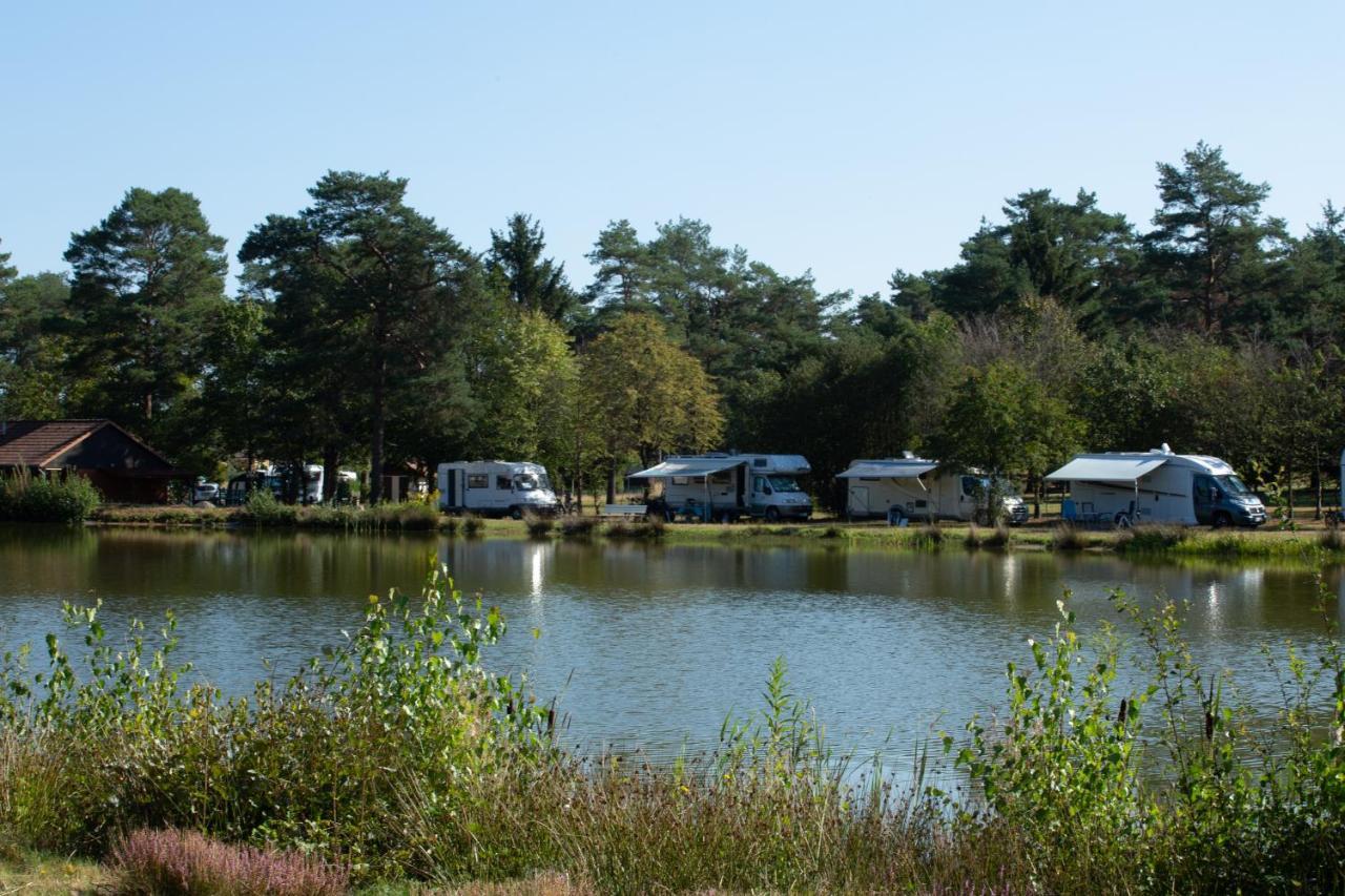 Naturcamping Lueneburger Heide - Chalets & Tiny Haeuser Soltau Dış mekan fotoğraf