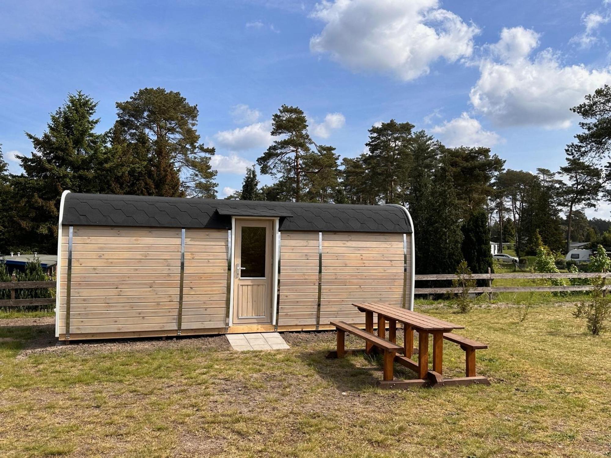 Naturcamping Lueneburger Heide - Chalets & Tiny Haeuser Soltau Dış mekan fotoğraf