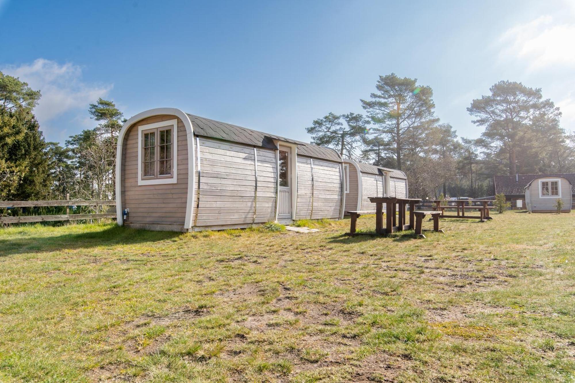 Naturcamping Lueneburger Heide - Chalets & Tiny Haeuser Soltau Dış mekan fotoğraf
