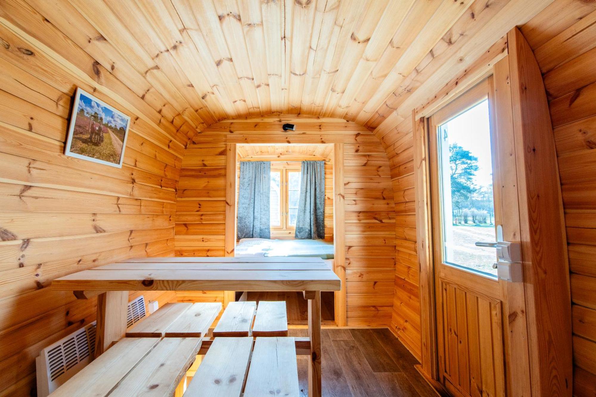 Naturcamping Lueneburger Heide - Chalets & Tiny Haeuser Soltau Dış mekan fotoğraf