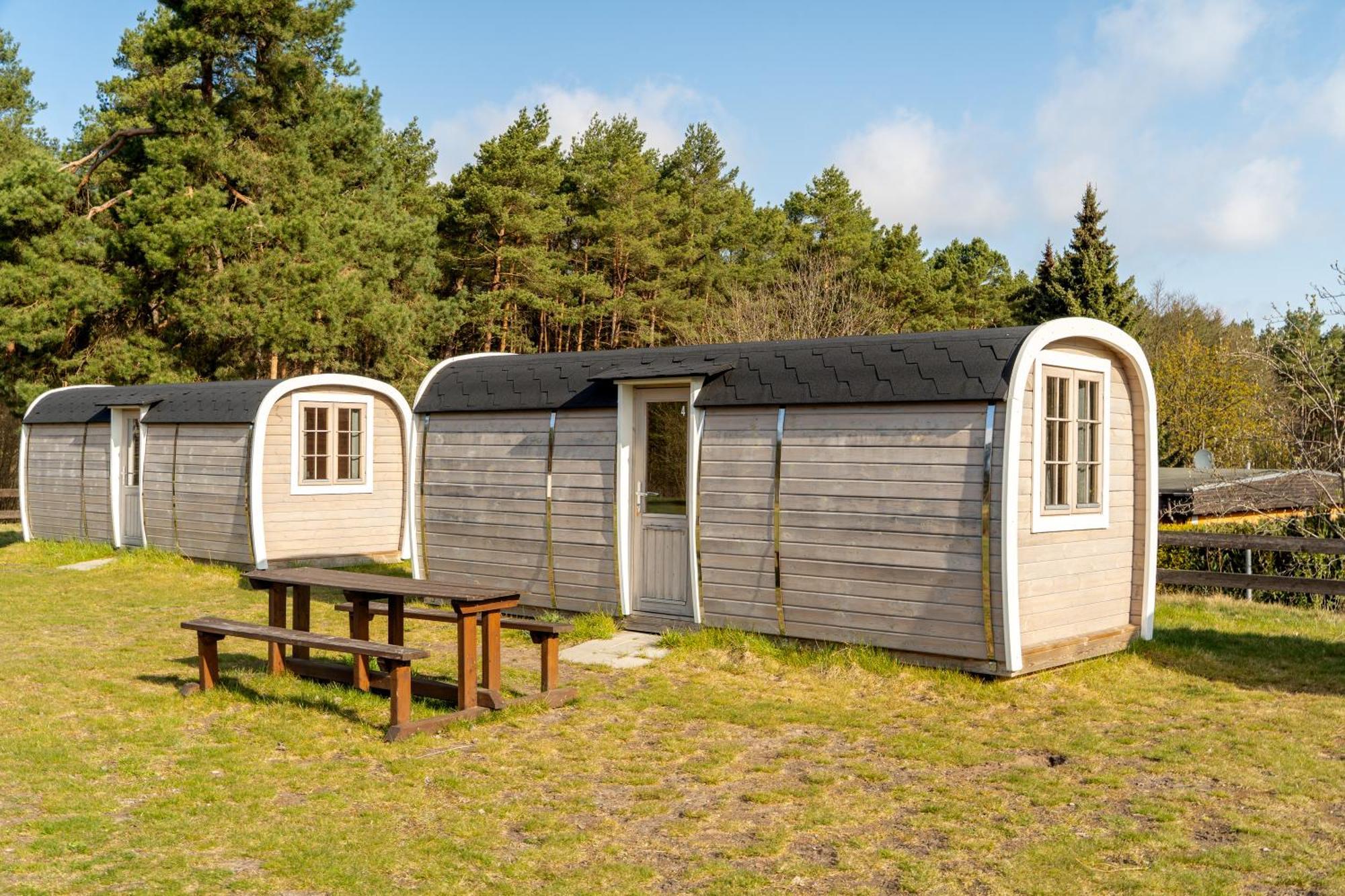 Naturcamping Lueneburger Heide - Chalets & Tiny Haeuser Soltau Dış mekan fotoğraf