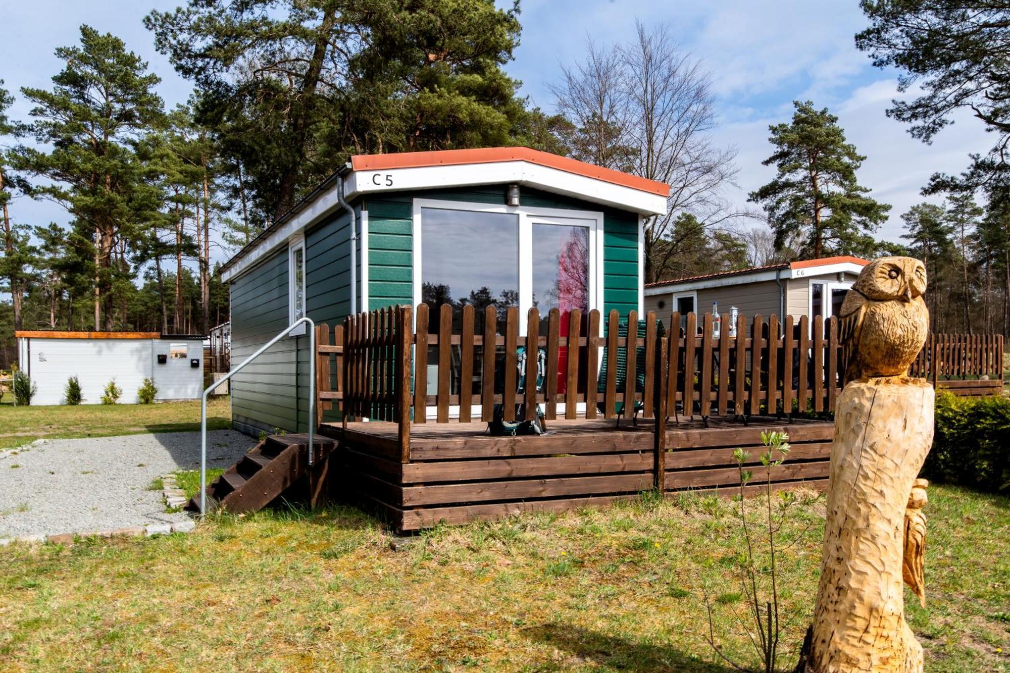 Naturcamping Lueneburger Heide - Chalets & Tiny Haeuser Soltau Dış mekan fotoğraf