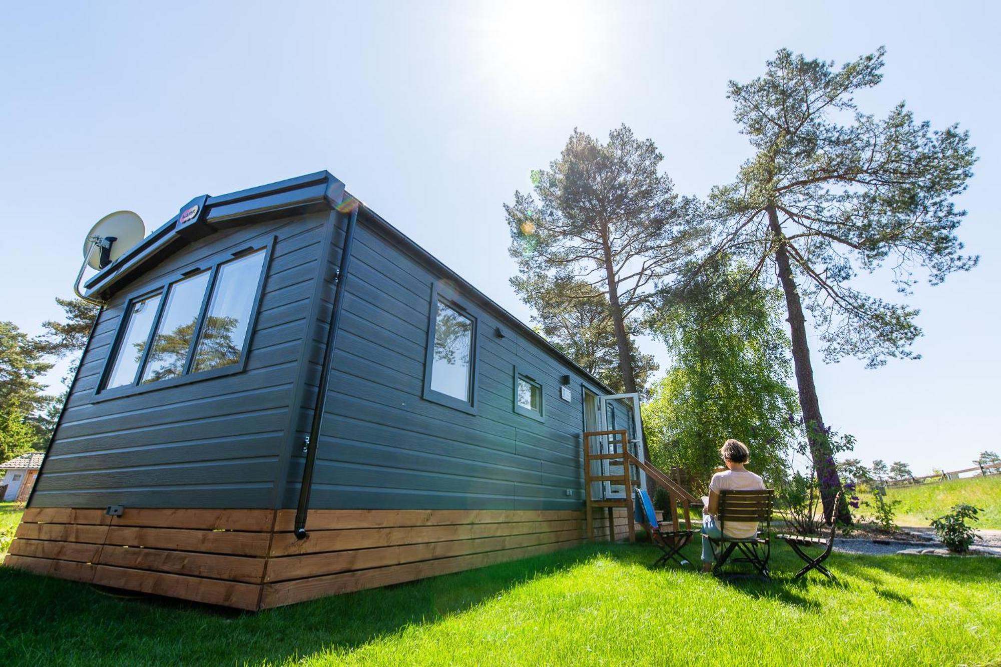 Naturcamping Lueneburger Heide - Chalets & Tiny Haeuser Soltau Dış mekan fotoğraf