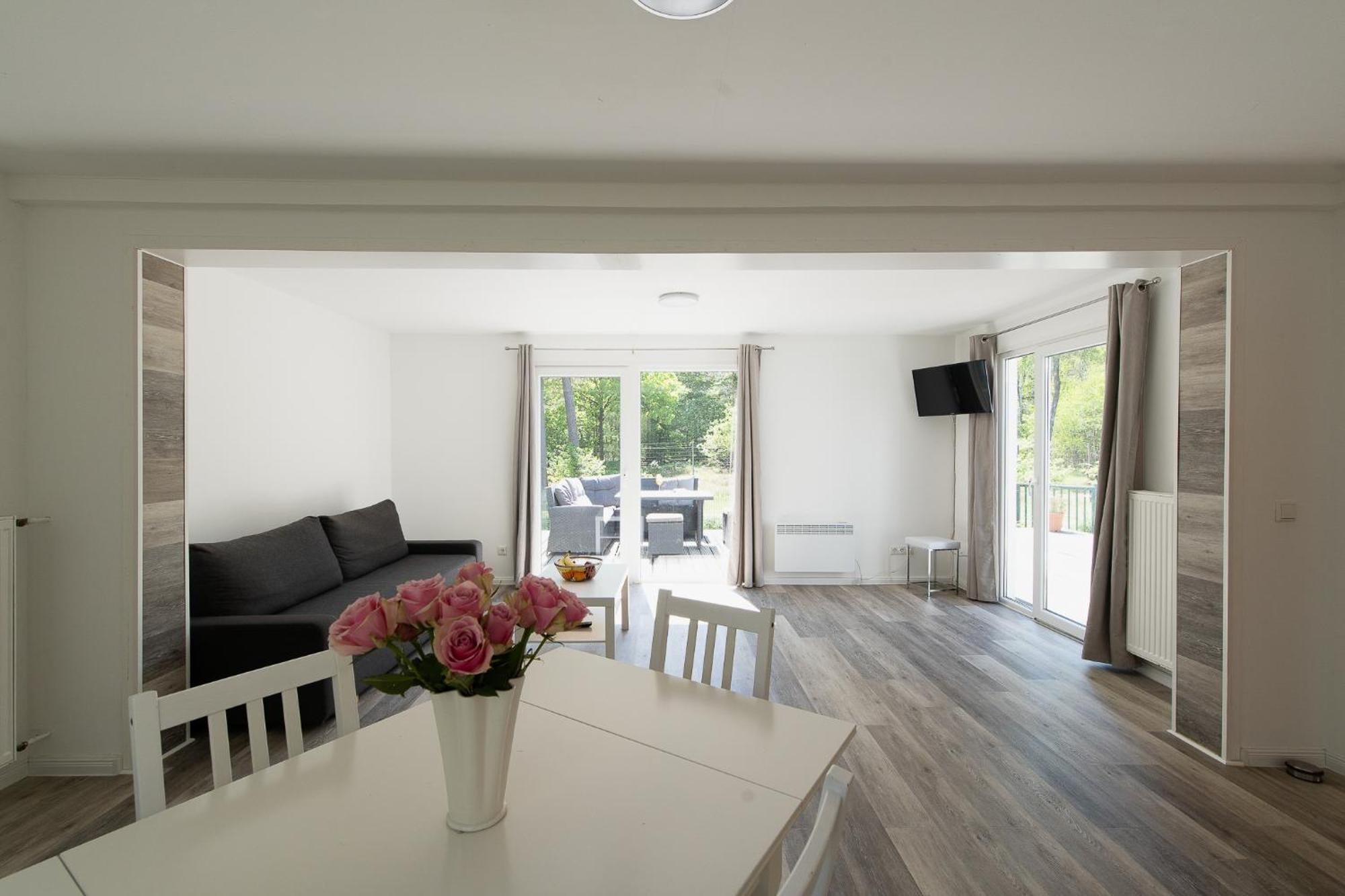 Naturcamping Lueneburger Heide - Chalets & Tiny Haeuser Soltau Dış mekan fotoğraf