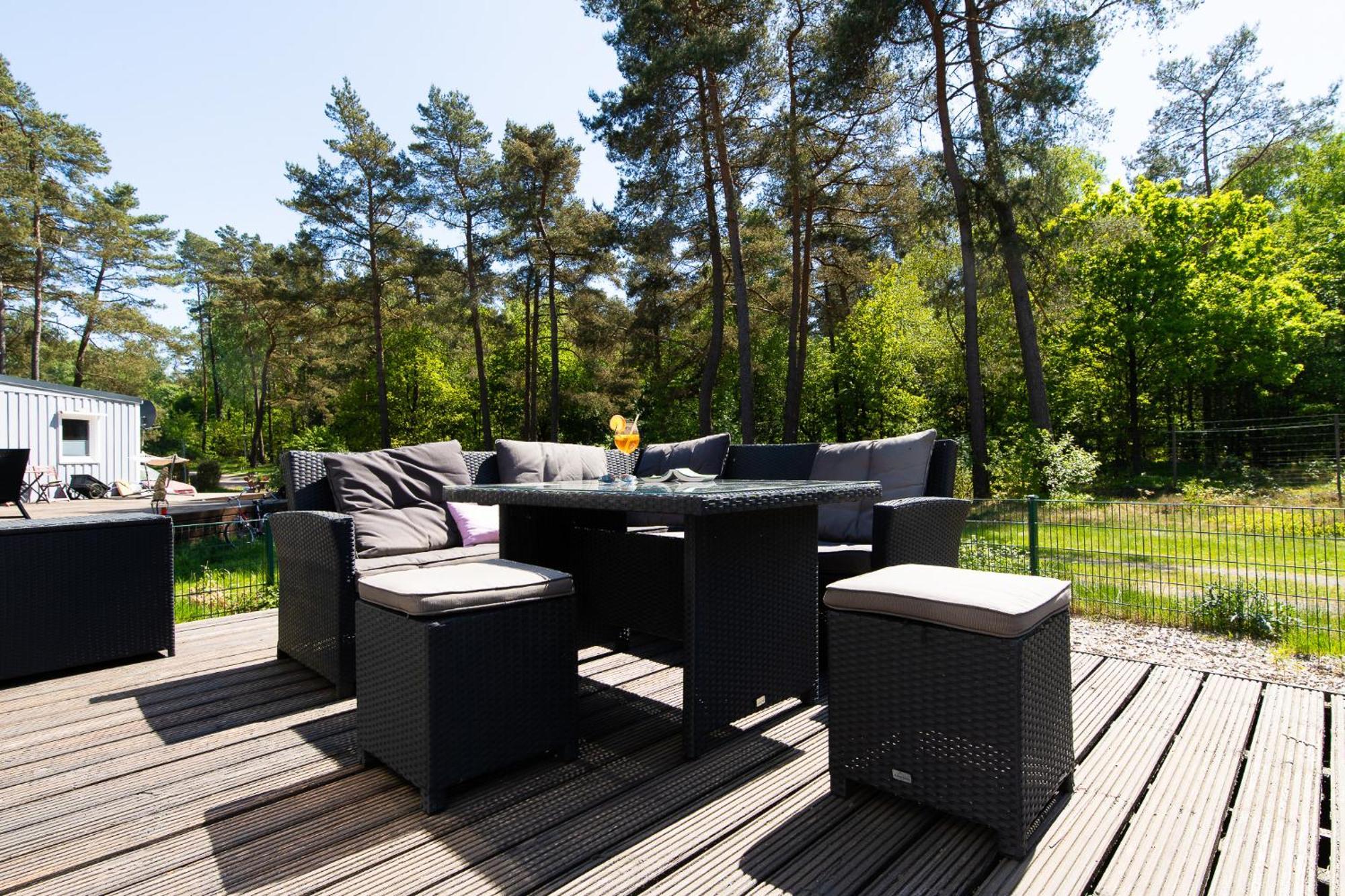 Naturcamping Lueneburger Heide - Chalets & Tiny Haeuser Soltau Dış mekan fotoğraf