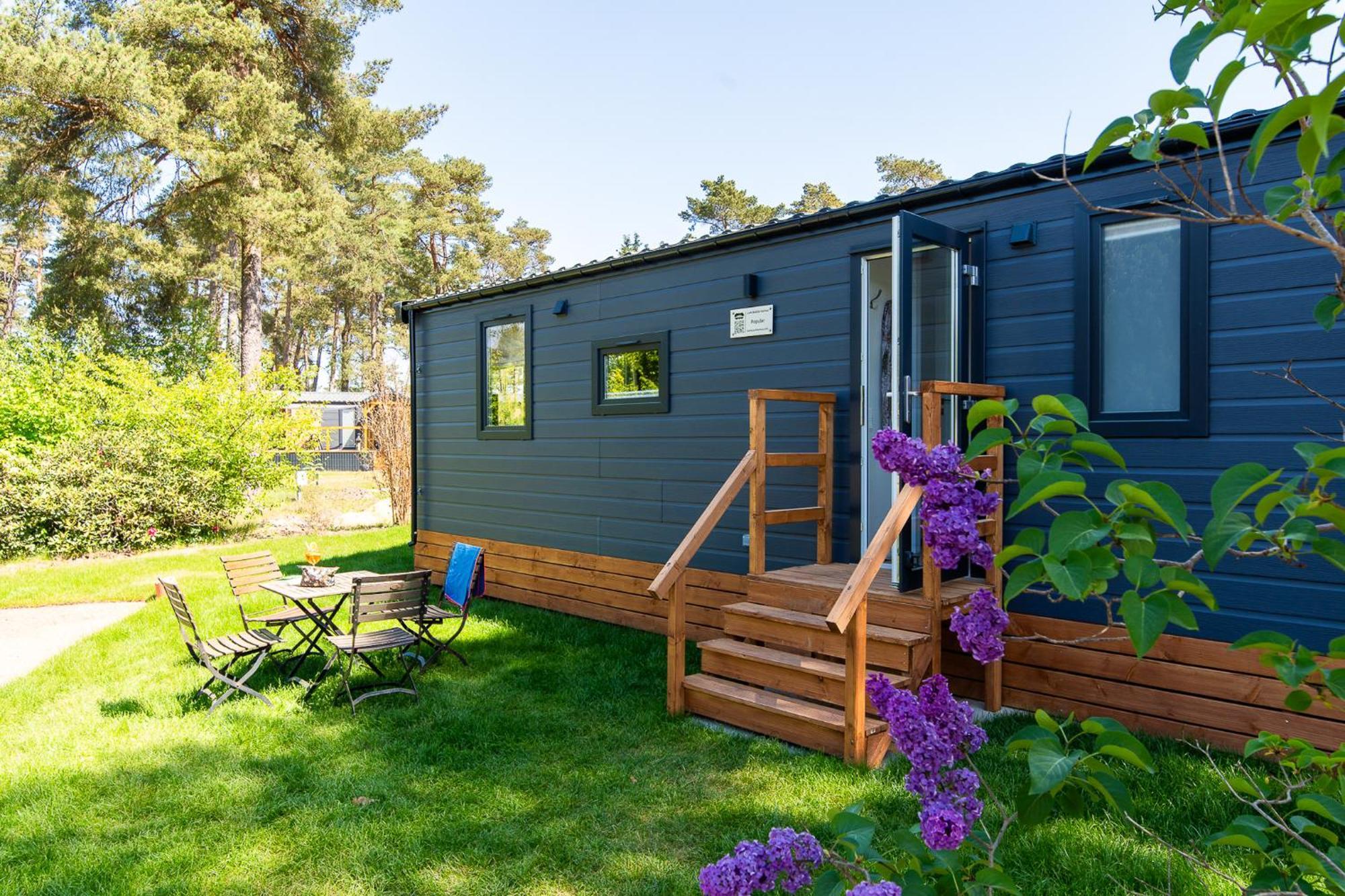 Naturcamping Lueneburger Heide - Chalets & Tiny Haeuser Soltau Dış mekan fotoğraf